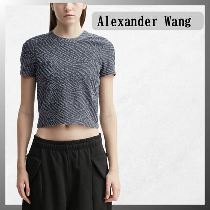 クロップド グレー（灰色）系 Alexander Wang(アレキサンダーワン) T