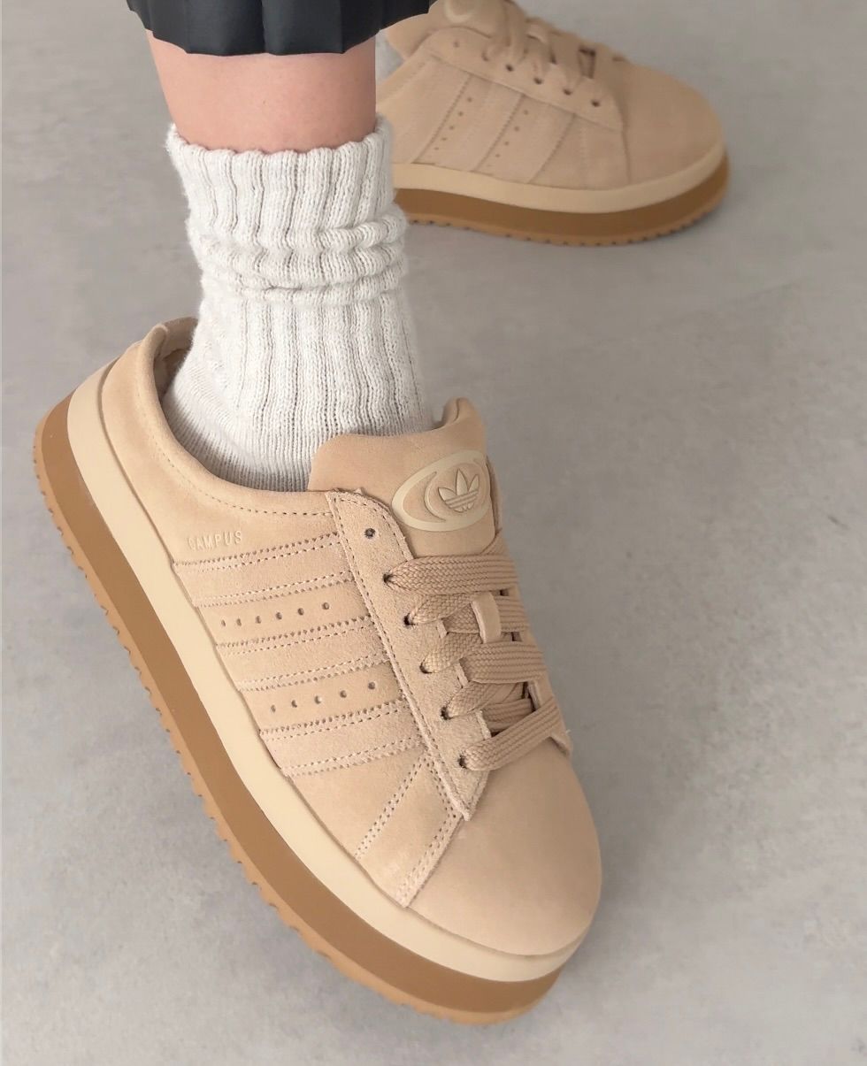 adidas(アディダス)の厚底冬シューズ「Campus 00s Winter Low Shoes