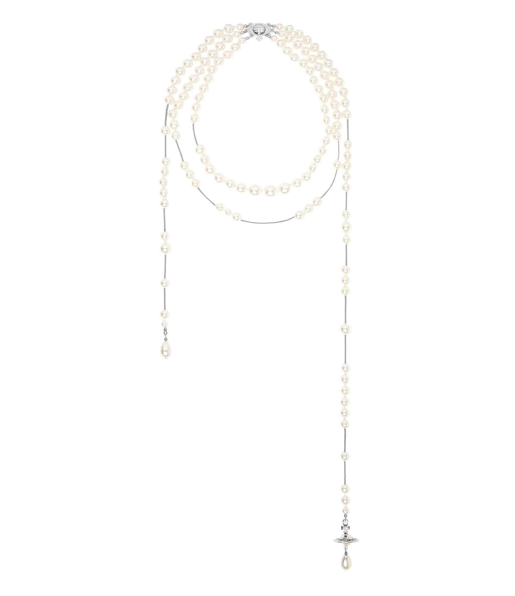 限定☆復刻 Vivienne Westwood 名作ブロークンパールネックレス