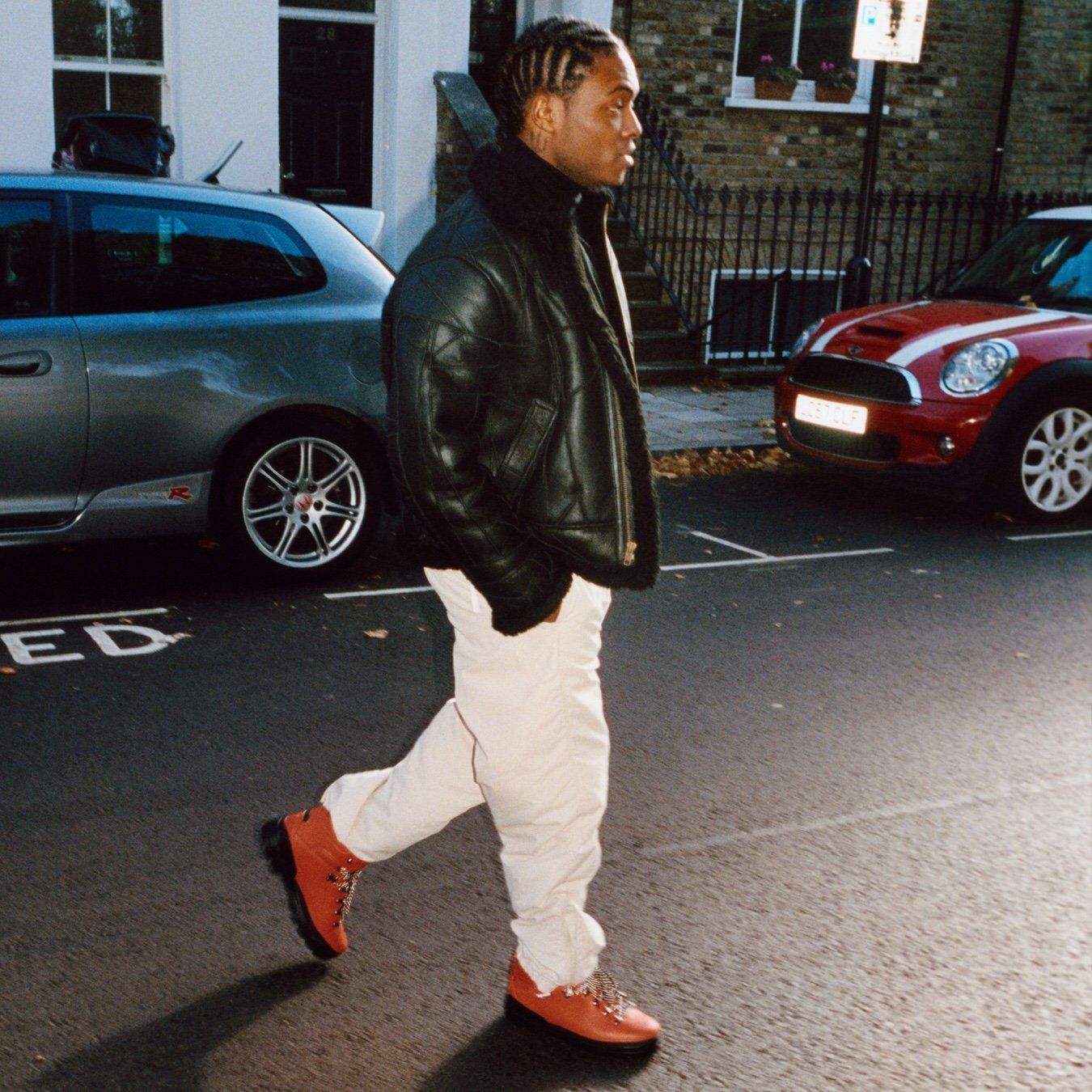 FW18 Supreme Patchwork Shearling B-3 Jacket - シュプリーム