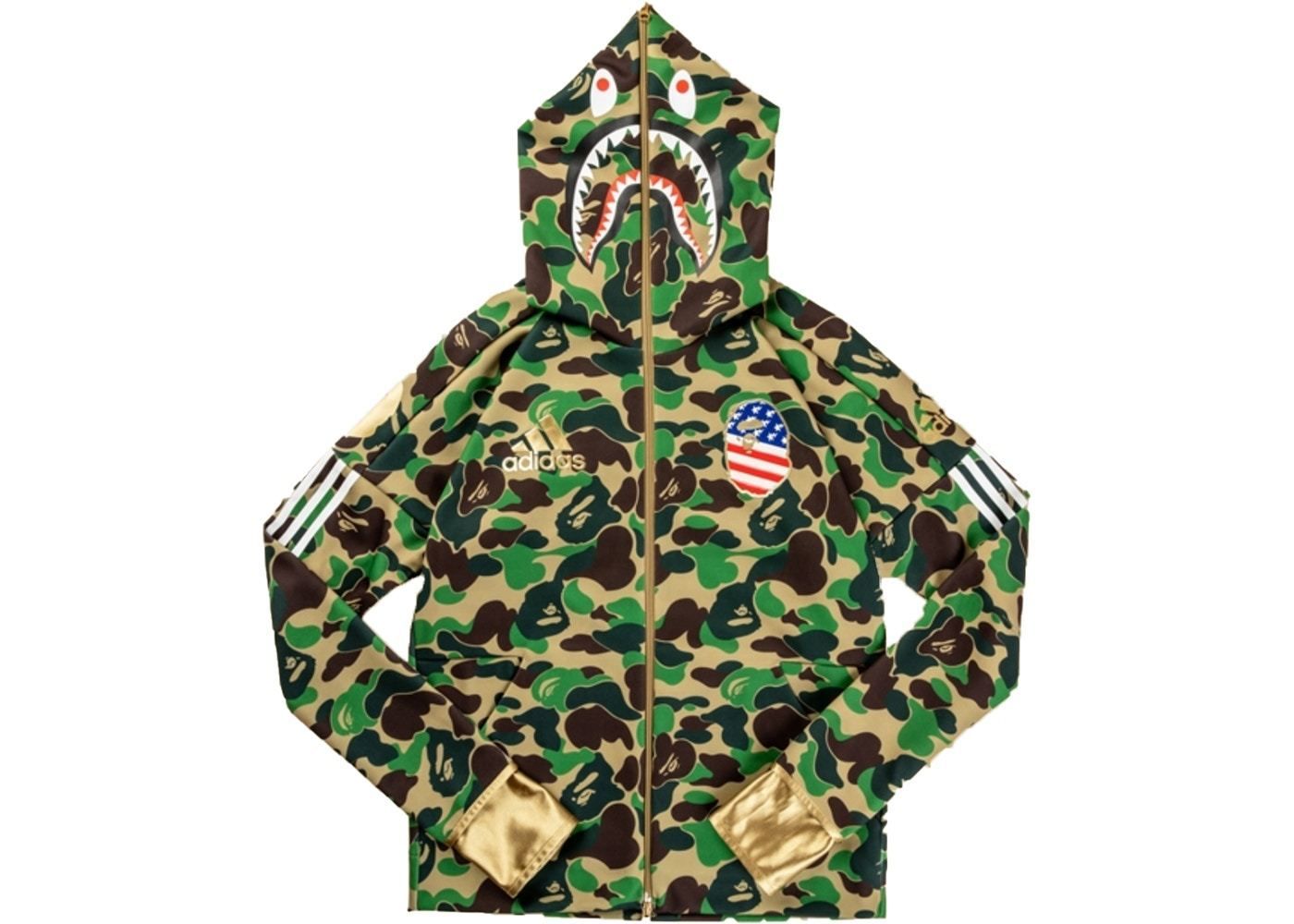 Bape x adidas SB Shark Hoodie (A BATHING APE/パーカー・フーディ