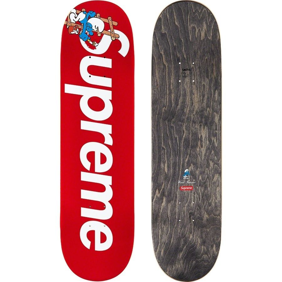 FW20 Supreme Smurfs Skateboard - スマーフ スケボー デッキ (Supreme