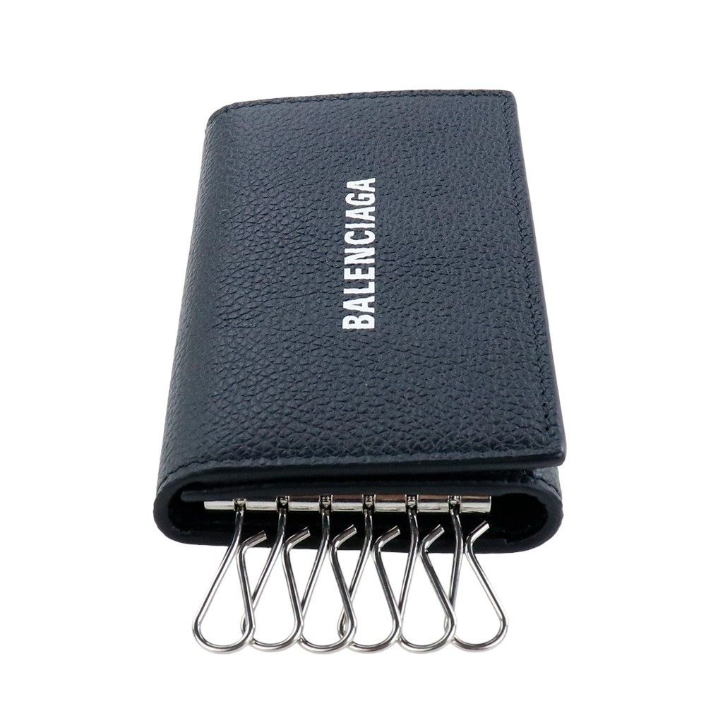 バレンシアガ キーケース 6連 スマートキー キーリング付き 人気