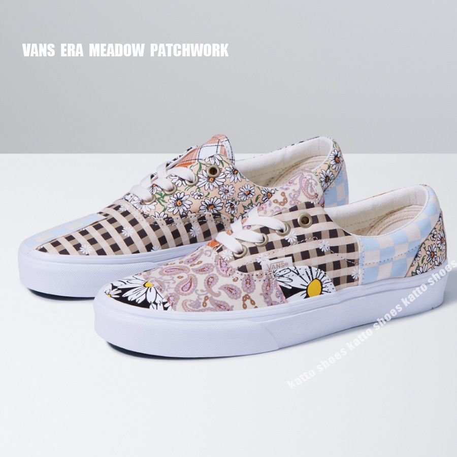 VANS☆ERA MEADOW PATCHWORK☆チェック柄☆ペイズリー柄☆花柄 (VANS