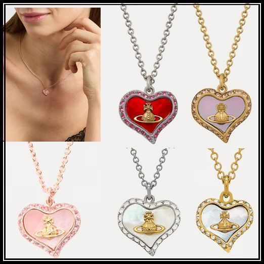 新作◇Vivienne Westwood◇ハートxオーブ PETRAネックレス (Vivienne