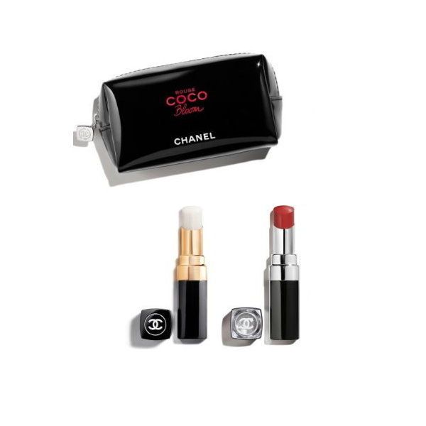 CHANELシャネル ルージュ ココブルーム リップ限定ポーチセット