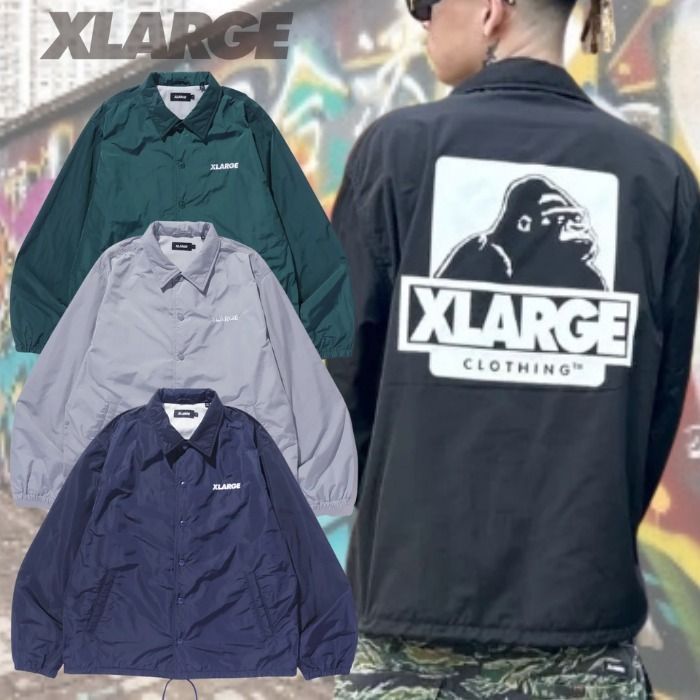入手困難 完売必須 XLARGE OG DUCK COACH JACKET 早い者勝ち (X-Large