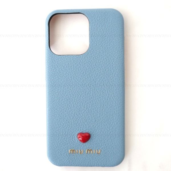 MIUMIU【SALE】□国内発□ハートが可愛いiphone13proケース (MiuMiu