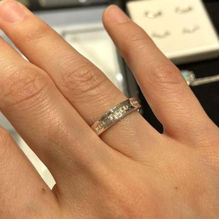 Tiffany ティファニー 1837 リング シルバー ナロー (Tiffany & Co