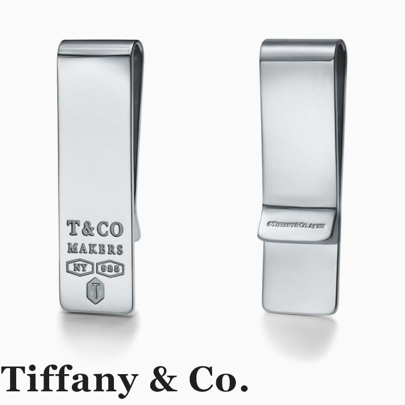 選べるYAMATO発送 ロゴ スターリングシルバー マネークリップ (Tiffany