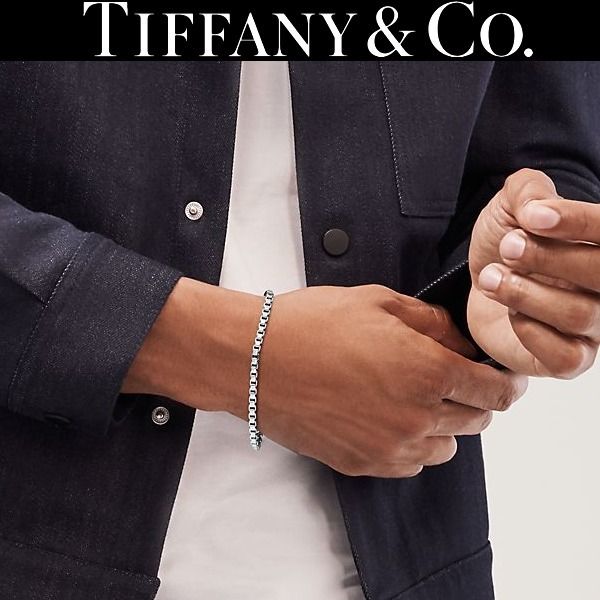 Tiffany & Co. ベネチアン リンク ブレスレット ギフトにも◎ (Tiffany