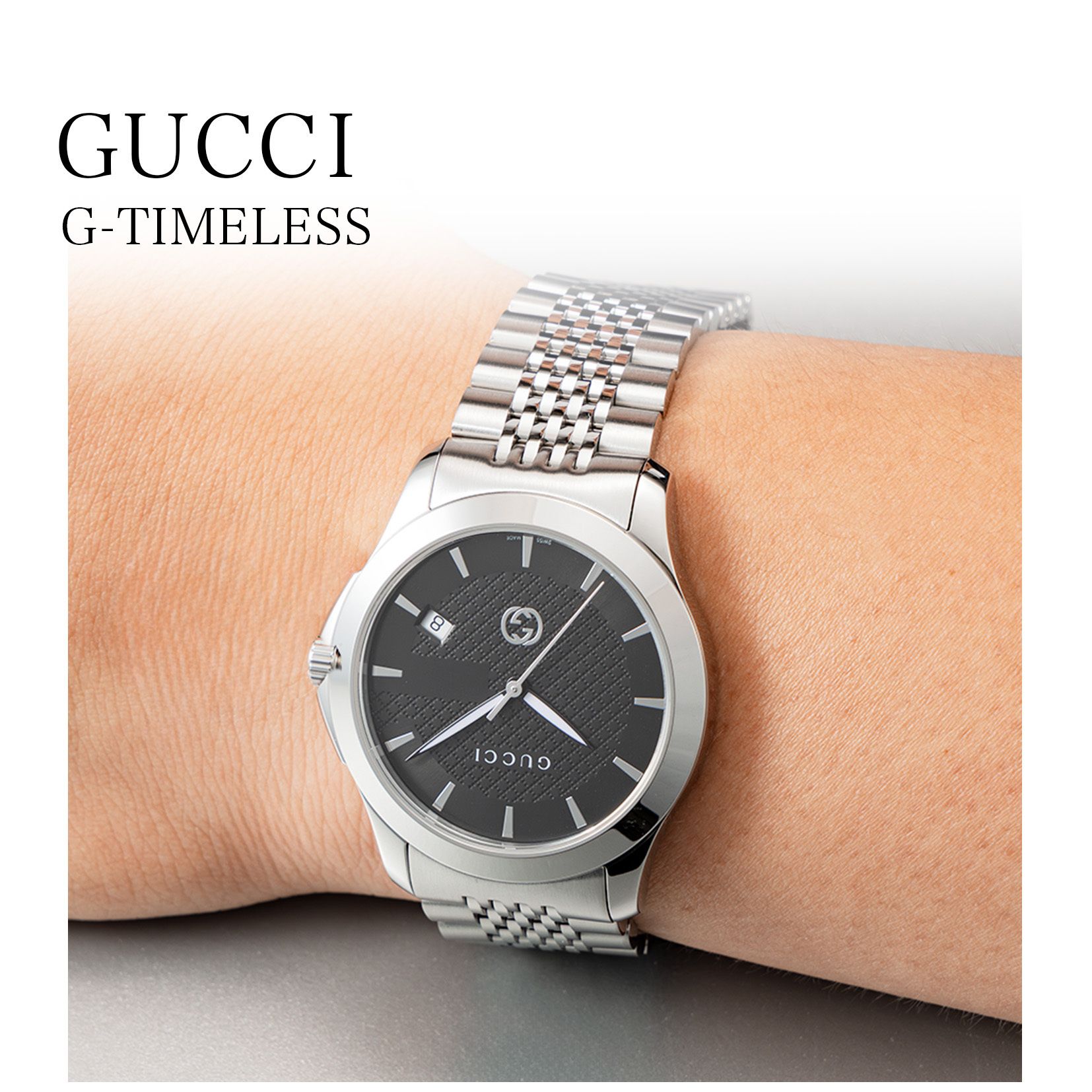 国内即納】GUCCI グッチ Gタイムレス YA1264106 腕時計 (GUCCI