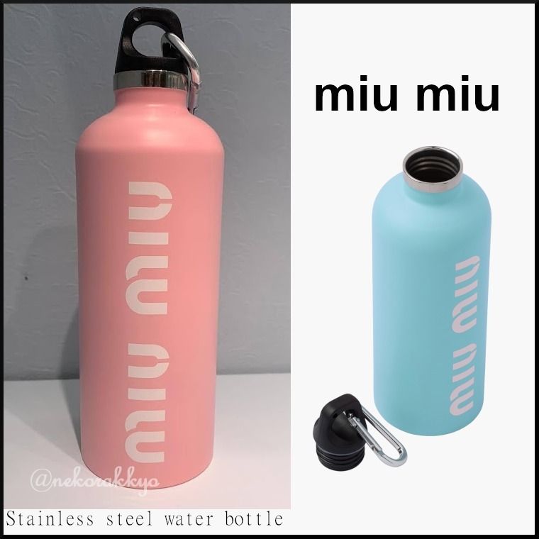 MiuMiu＊Stainless steel bottle ステンレスボトル 500ml＊送込