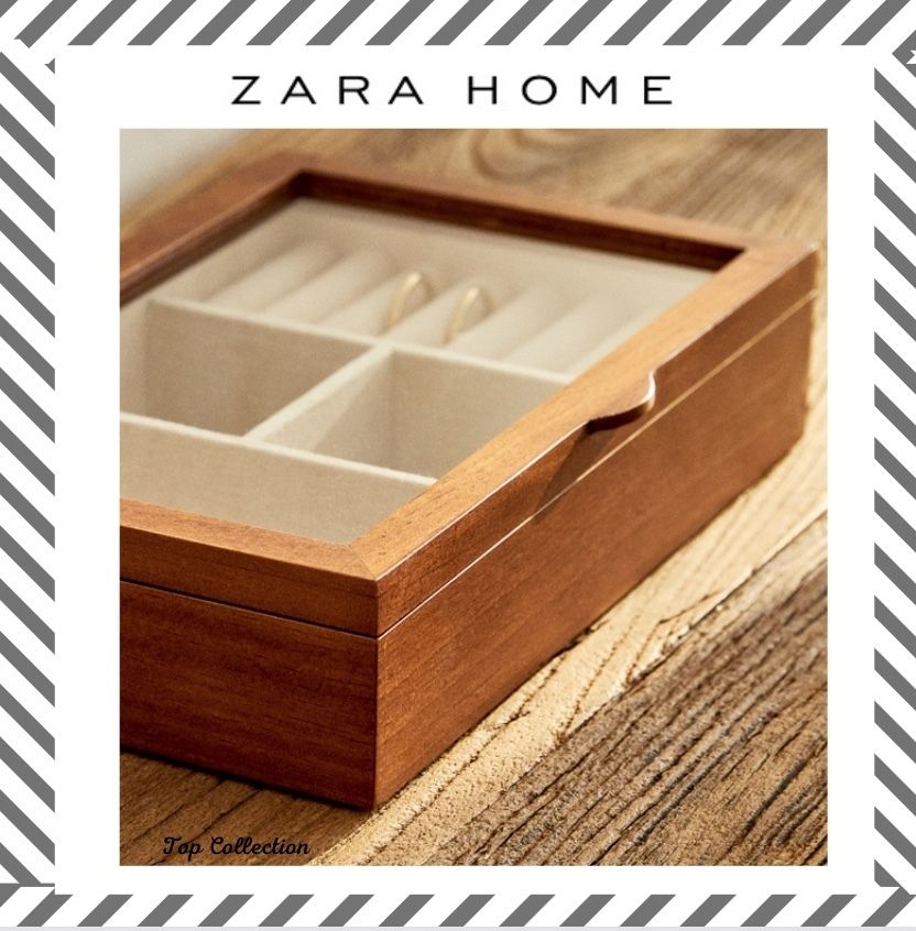 ZARA HOME ザラホーム ウッド ジュエリーボックス 20×30cm (ZARA HOME