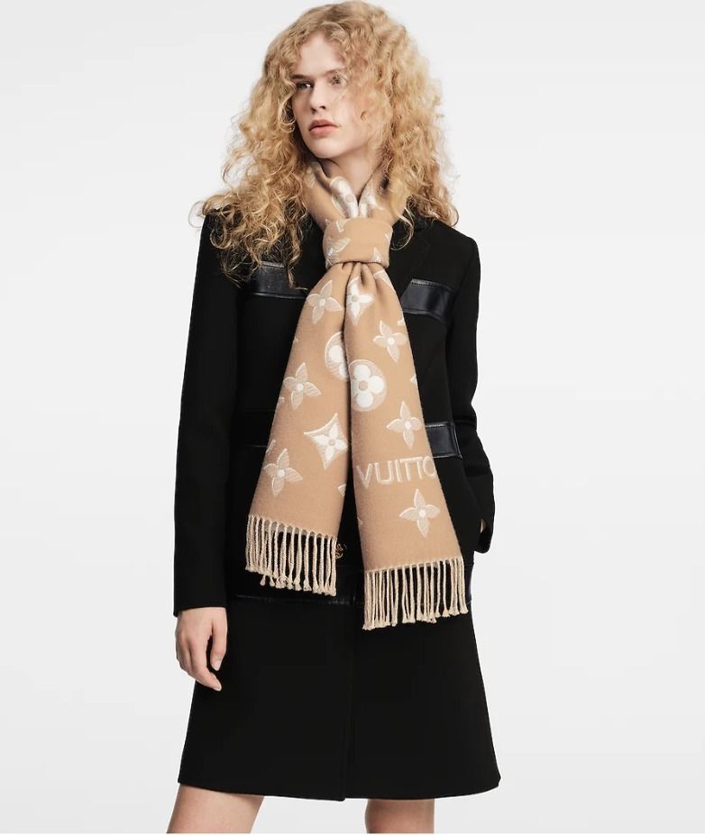 ヴィトン マフラー ベージュ アウターと アクセサリー ギフト (Louis