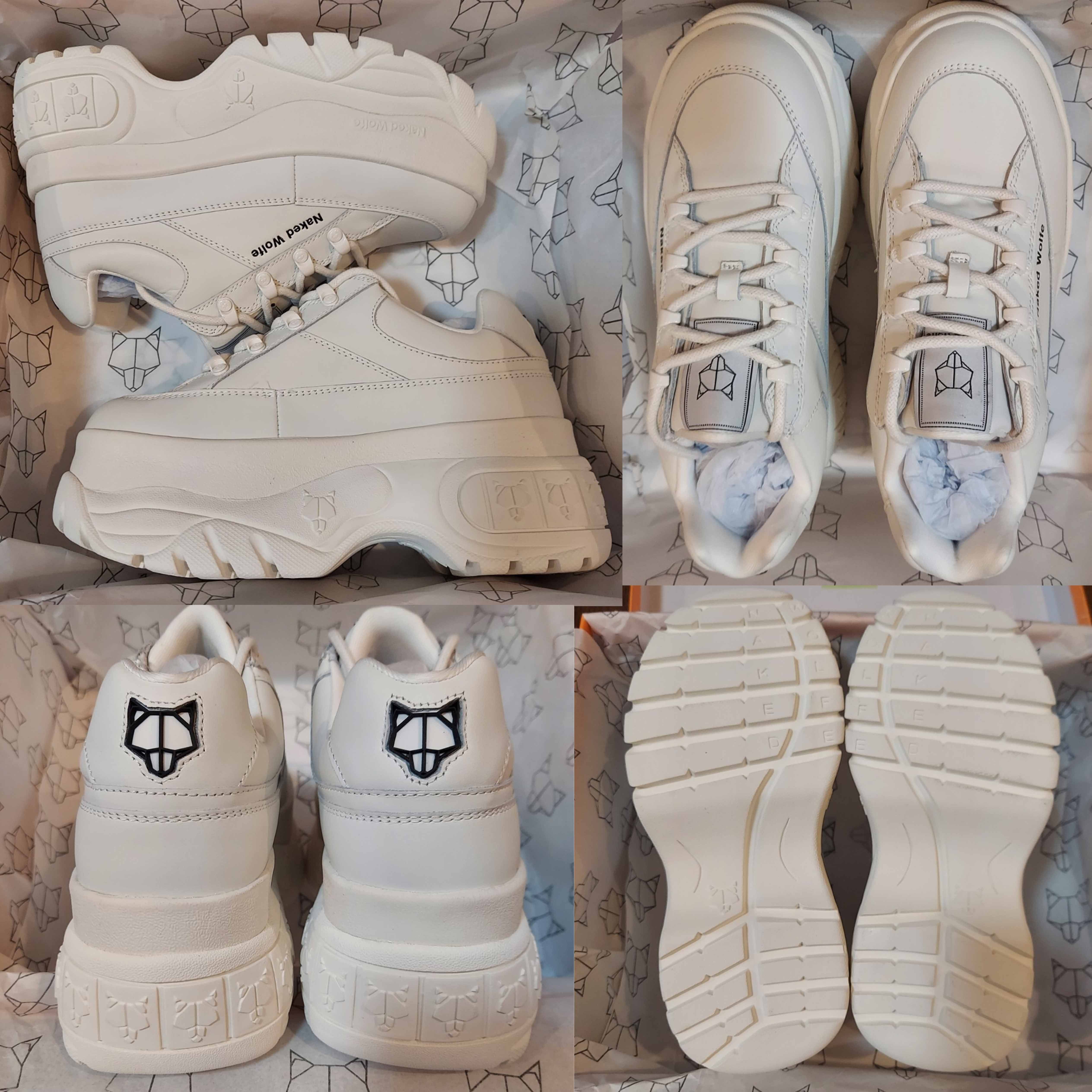 関送込】海外セレブ愛用 Naked Wolfe SPORTY 厚底スニーカー (Naked