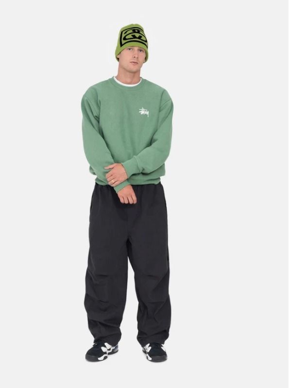 ☆送料・関税込☆Stussy☆NYCO OVER TROUSERS☆Washed Black (STUSSY