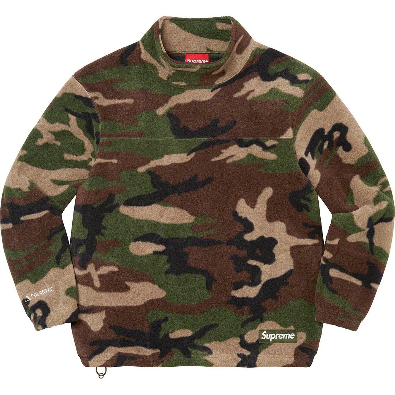 関税込 22AW Week17 Supreme Polartec Mock Neck Pullover (Supreme