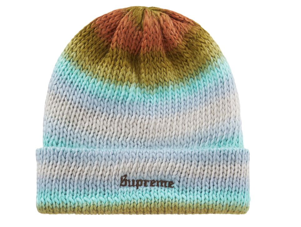 ☆2022AW☆Supreme Ombre Stripe Beanie (Supreme/ニットキャップ