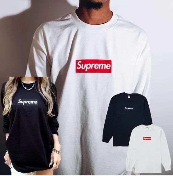 Supreme Box Logo L/S Tee ボックス ロゴ ロンT 関税送料込 (Supreme/T