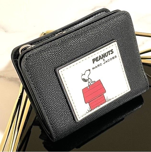 Marc Jacobs 2つ折り財布 スヌーピー ユニセックス 関税送料込 (MARC