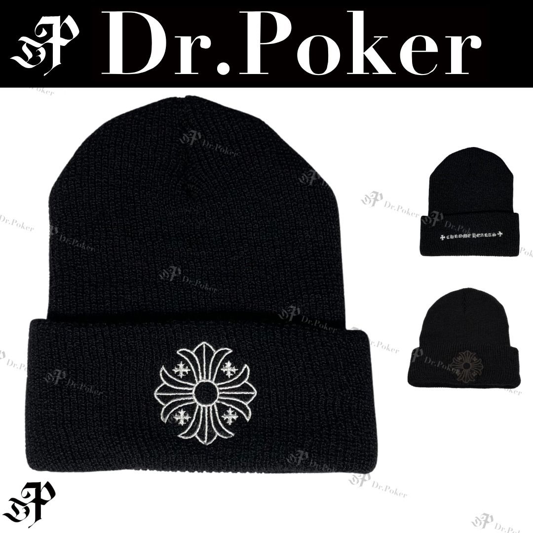 大人気！ CHROME HEARTS CH Cross CH PLUS Wool Beanie ビーニー