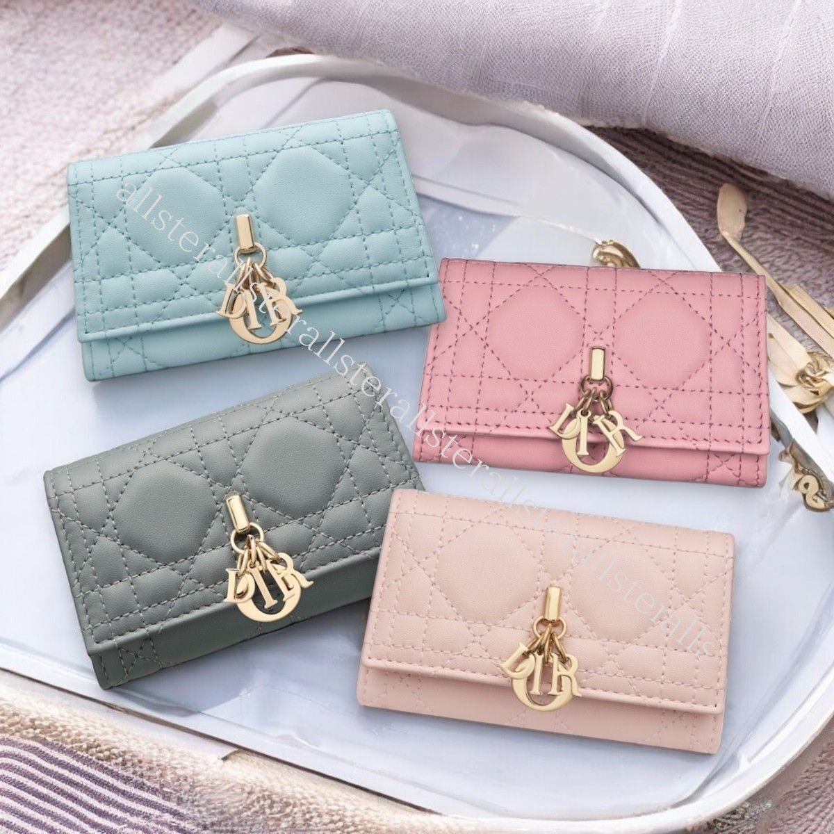 DIOR】ディオール LADY DIOR キーケース カナージュ (Dior/キーケース