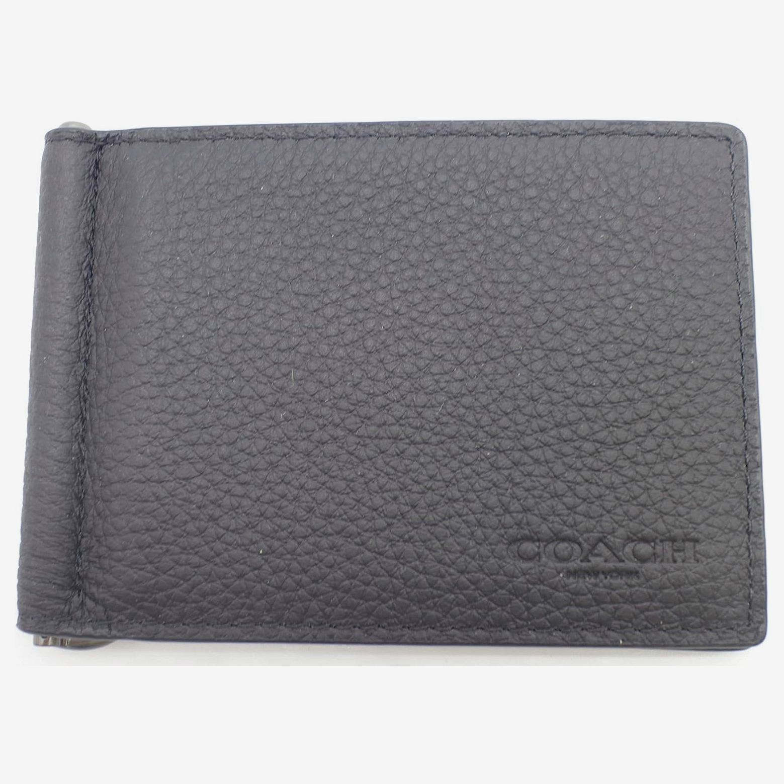 COACH(コーチ)男性用マネークリップ財布 CH090-QBBK 新品正規品 (Coach