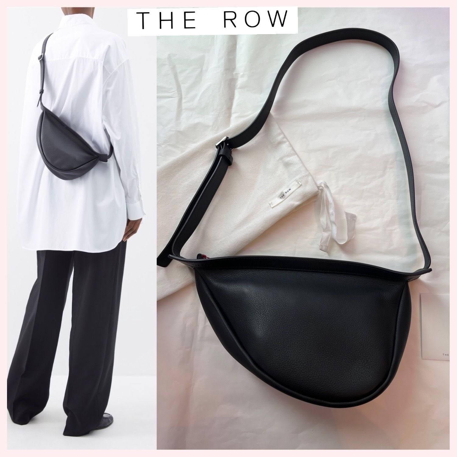 ☆THE ROW☆関税込♪NEW♪Slouchy Banana Smallショルダーバッグ (The