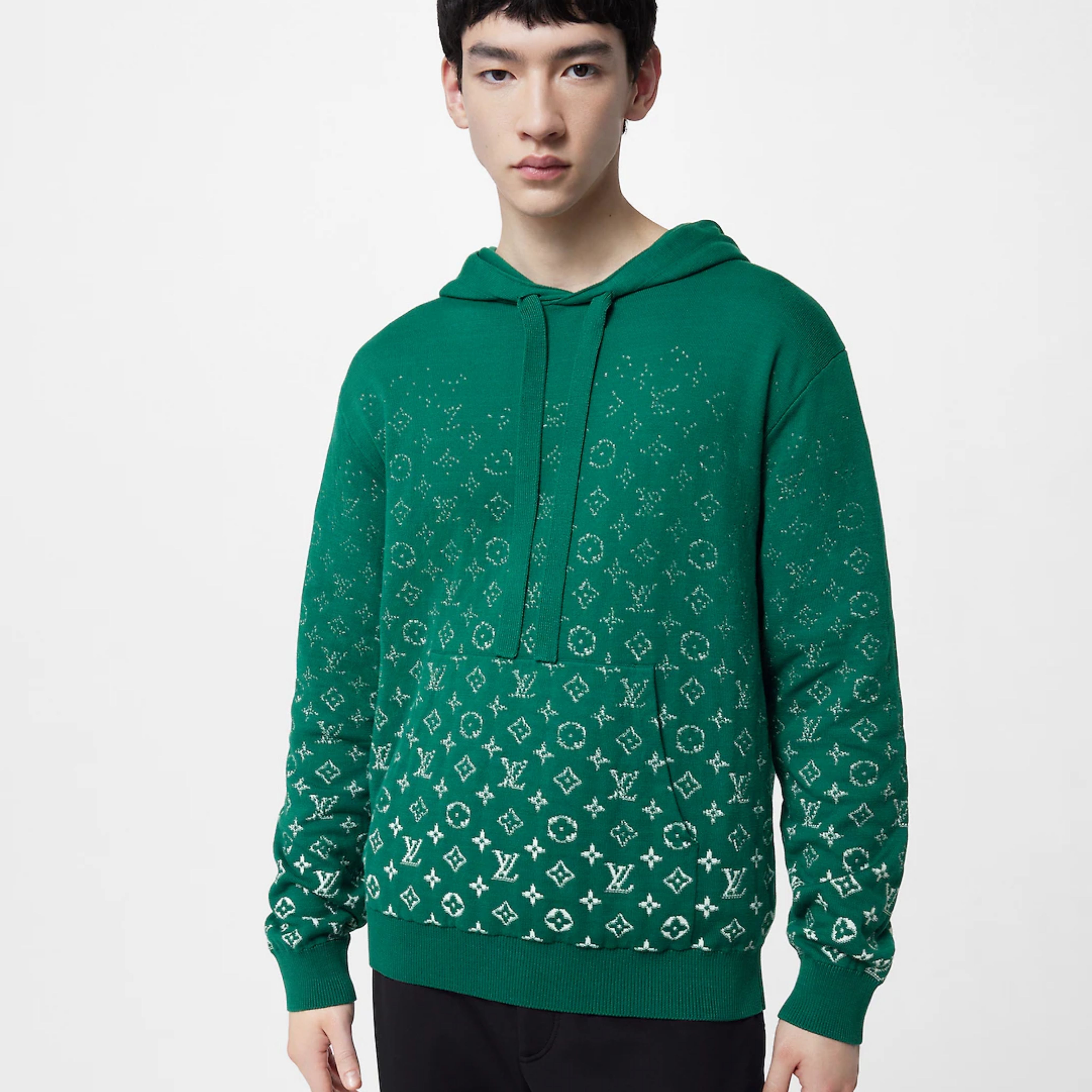 2023AW 即納 LV ルイヴィトン モノグラムグラディエントフーディ