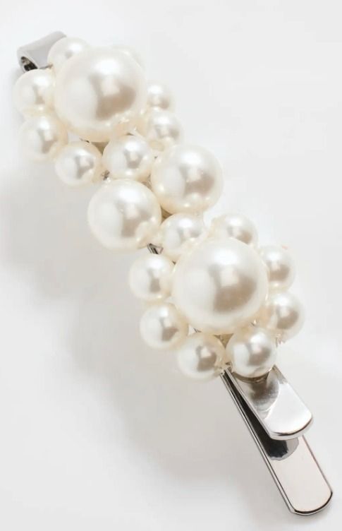 Simone Rocha ヘアピン ヘアーアクセサリー 花 パール (Simone Rocha