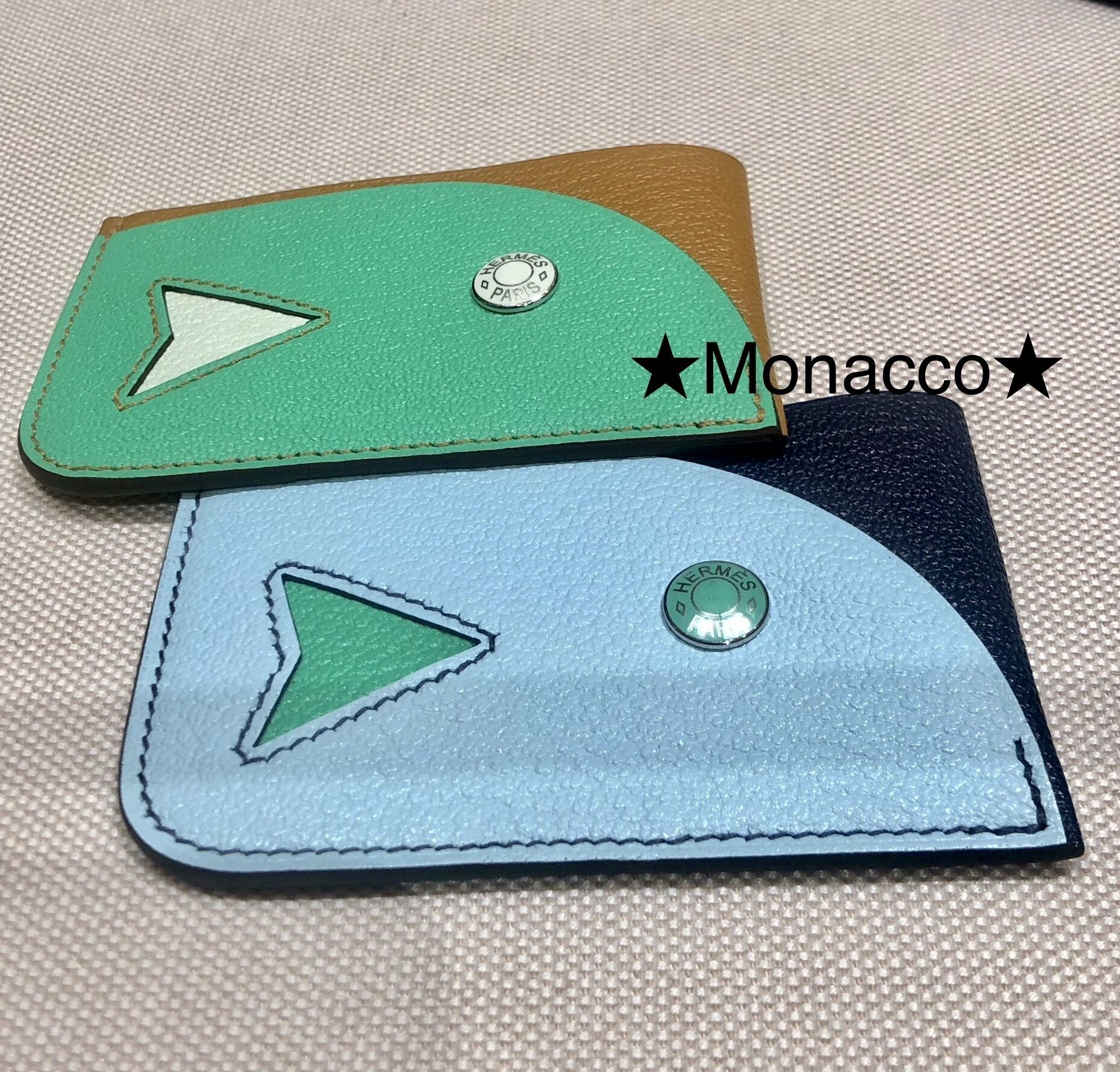 最新☆Hermes Card holder 