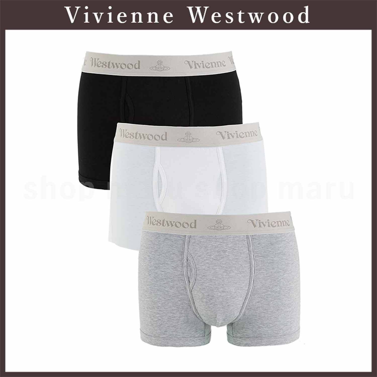 Vivienne Westwood◇メンズ ボクサーパンツ 3 パック - マルチ