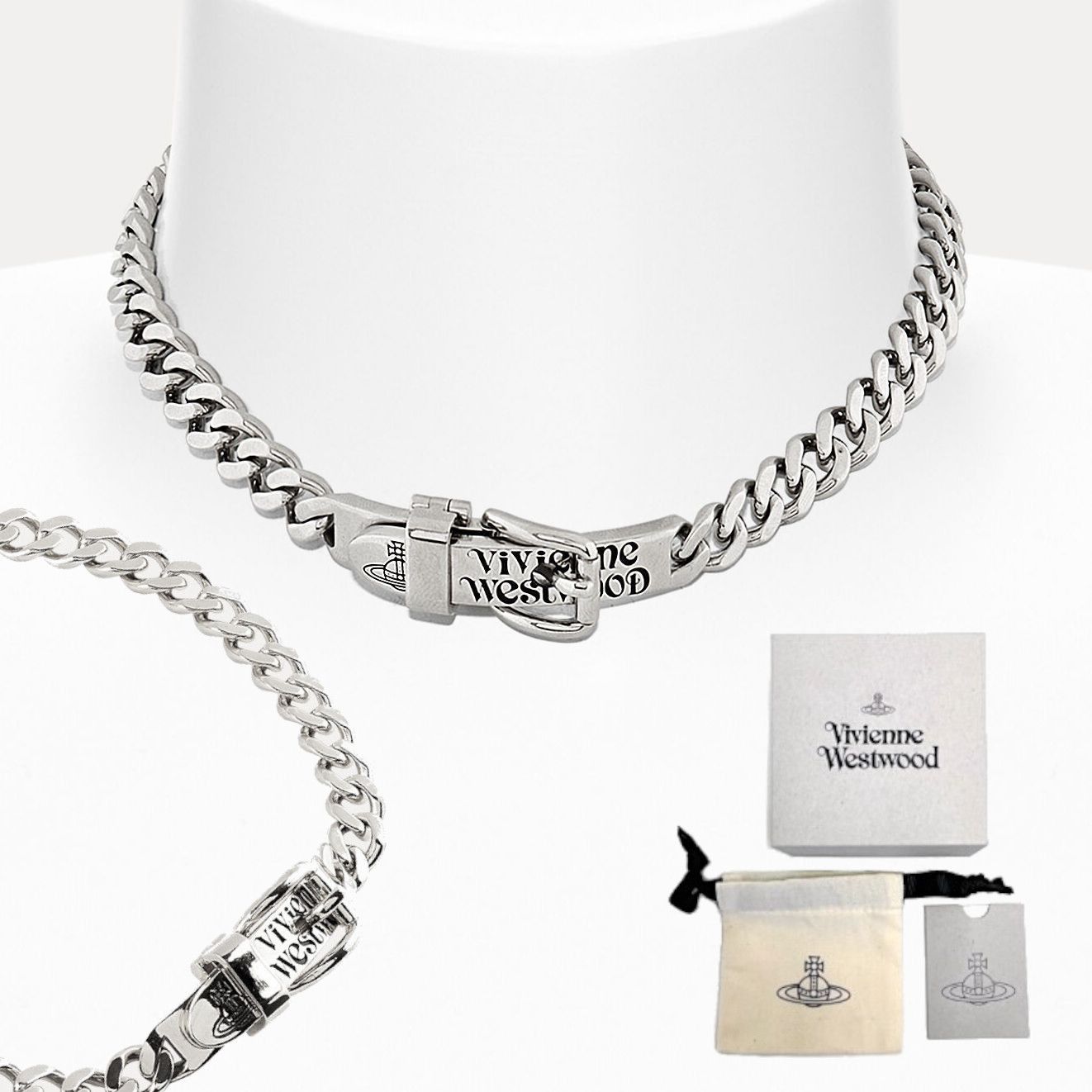 ☆vivienne westwood☆MAN AUGUSTINO メンズ チェーンチョーカー