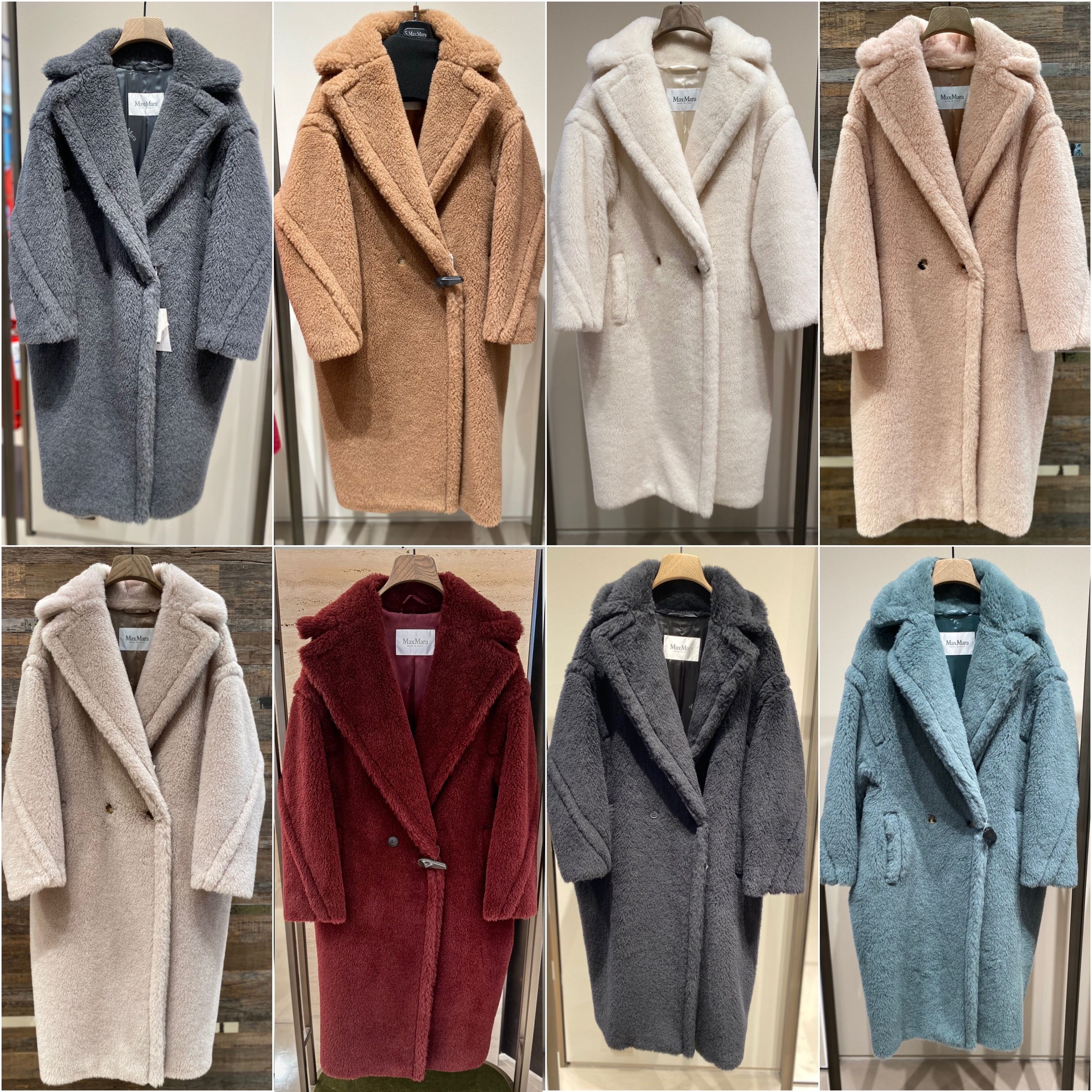 MaxMara【Teddy Bear】定番☆テディベア☆ アイコン コート 全色 (Max