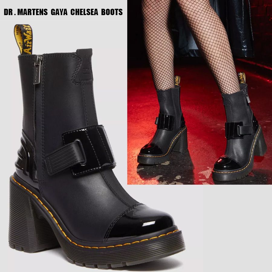 Dr Martens☆GAYA チェルシー ブーツ☆厚底☆チャンキーヒール (Dr