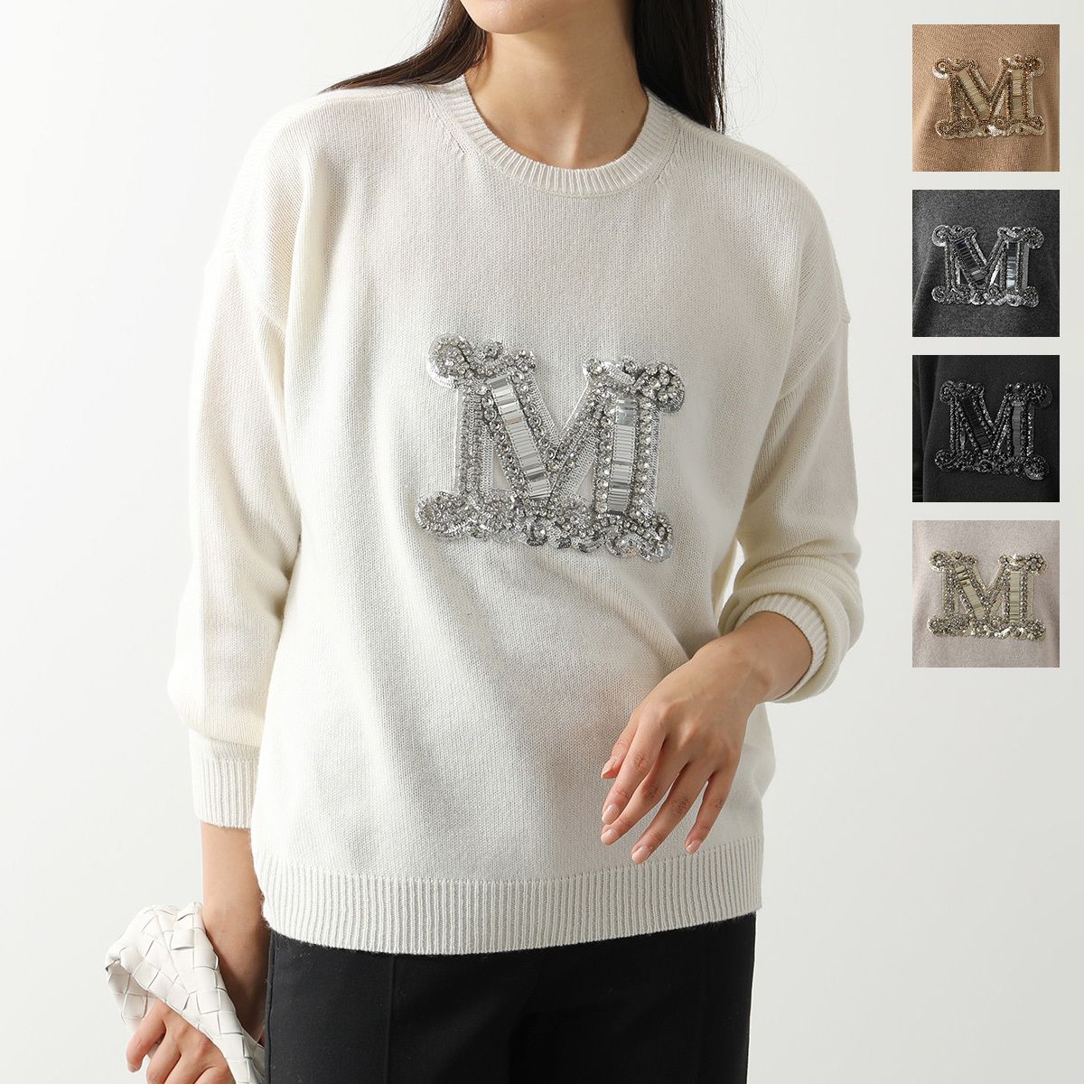 MAX MARA セーター PALATO ニット Mロゴ 長袖 (Max Mara/ニット