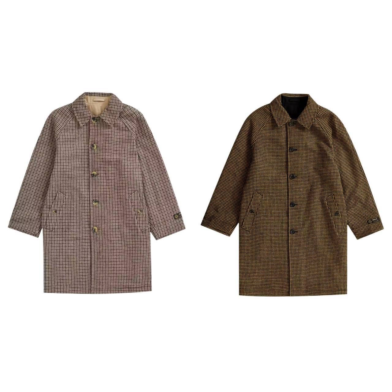 シュプリーム☆リバーシブルコート☆Houndstooth Overcoat (Supreme