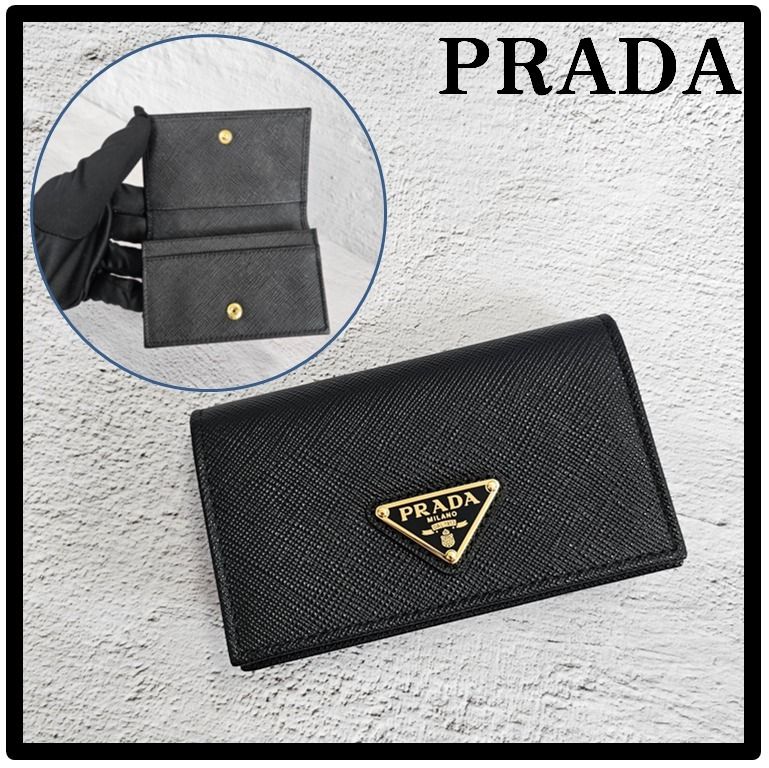 ☆関税込☆PRADA☆プラダ サフィアーノ 名刺入れ カードケース (PRADA