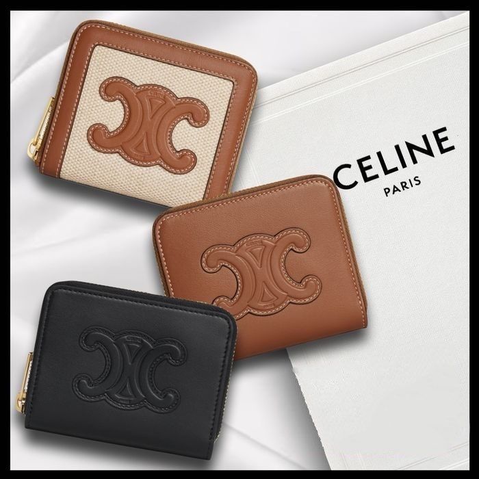CELINE コンパクト ジップウォレット (CELINE/折りたたみ財布