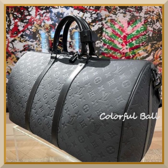 お洒落メンズへ】Louis Vuitton キーポル バンドリエール 50 (Louis