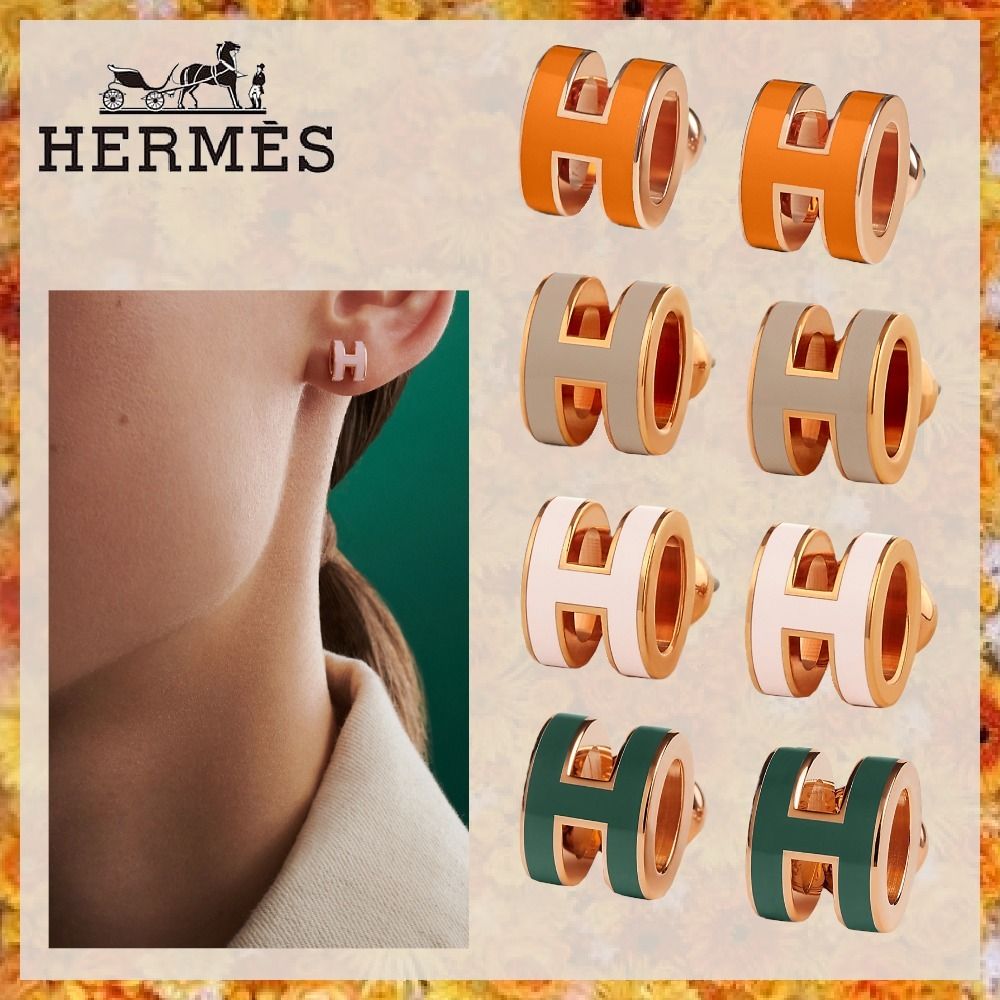 ☆定番大人気♪【HERMES】ミニポップ H ピアス☆ (HERMES/ピアス