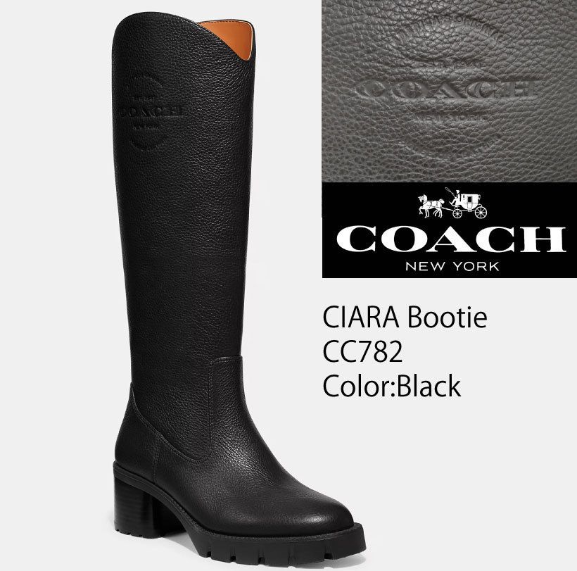 COACH コーチ ロングブーティ CIARA Bootie CC782 関税なし (Coach