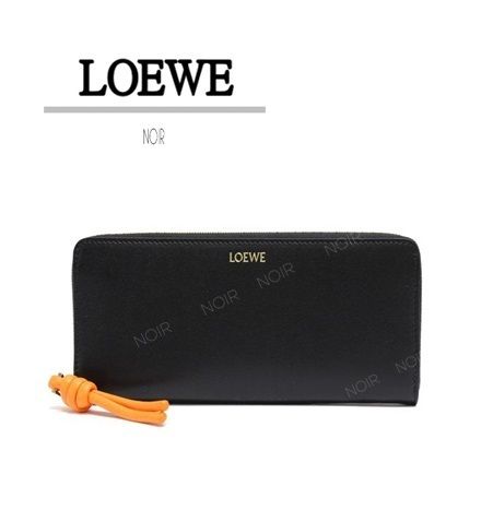 国内即発 LOEWEノット ジップアラウンド ウォレット (LOEWE/長財布