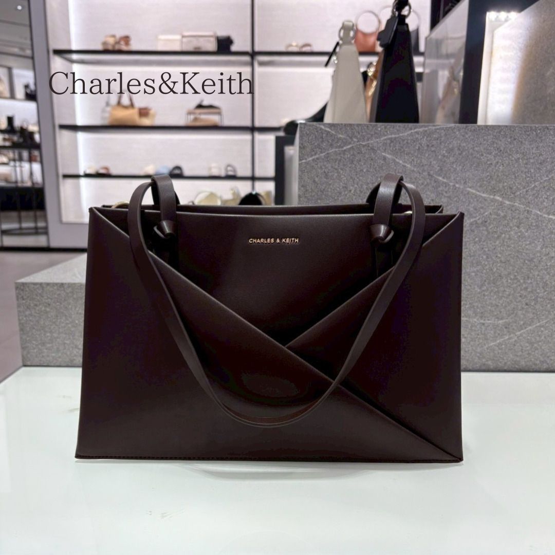 台湾 CHARLES&KEITH Midori 2way トートバッグ (Charles&Keith/トート