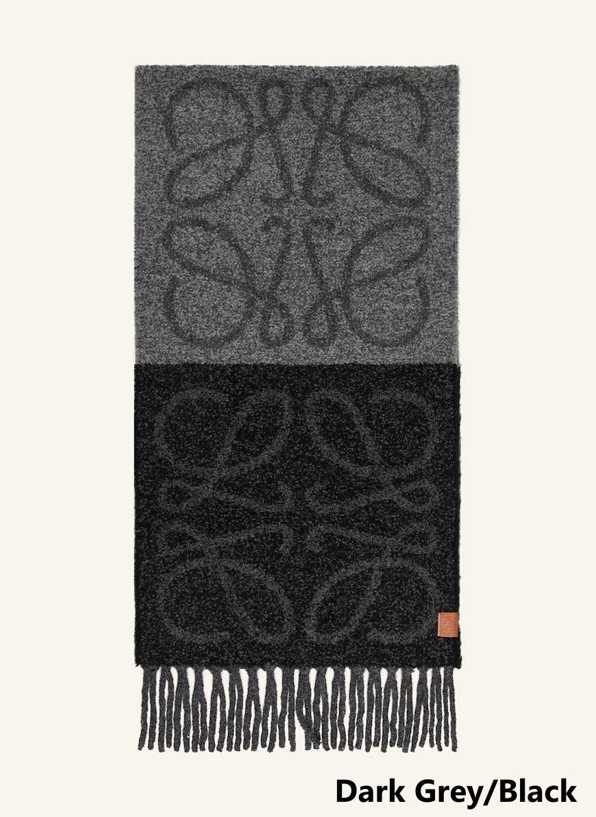 LOEWE】ロエベ アナグラム スカーフ アルパカ&ウール (LOEWE/マフラー