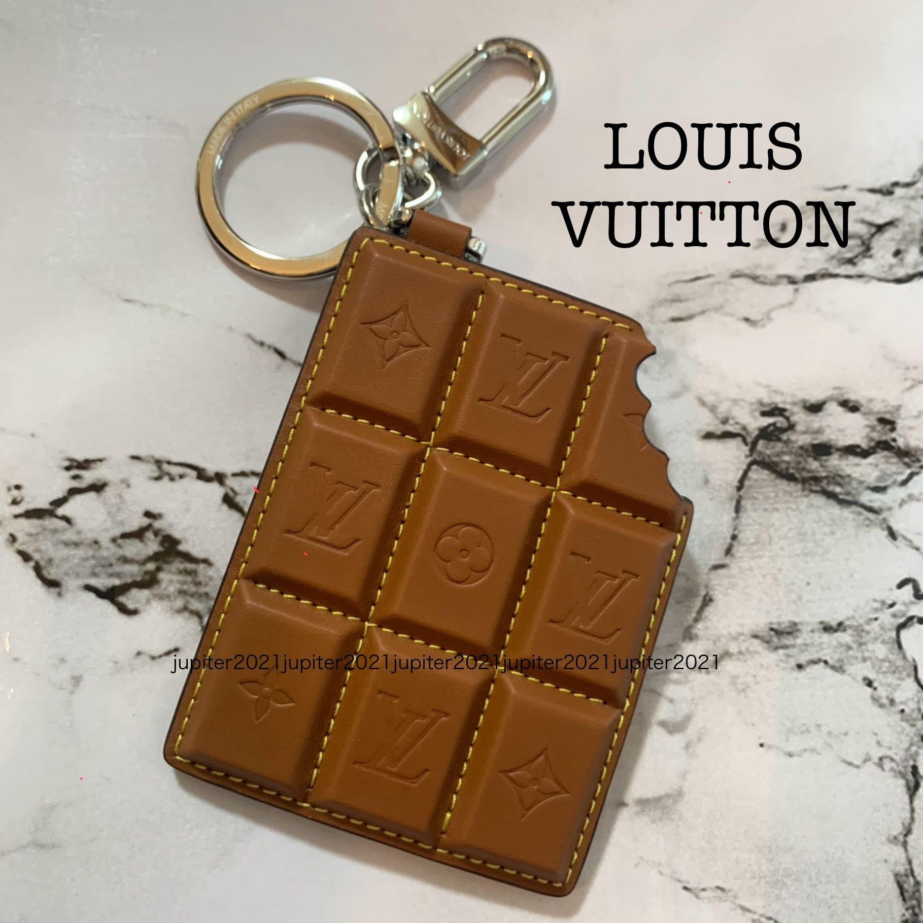 国内即発】ルイヴィトン バッグチャームLV チョコレートバー (Louis