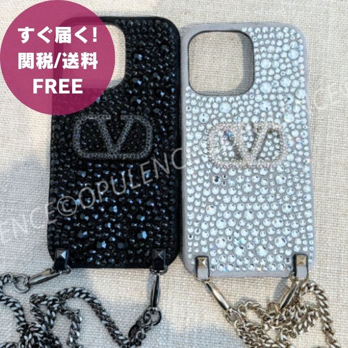 VALENTINO バレンティノ iPhone 13 Pro チェーン スマホケース