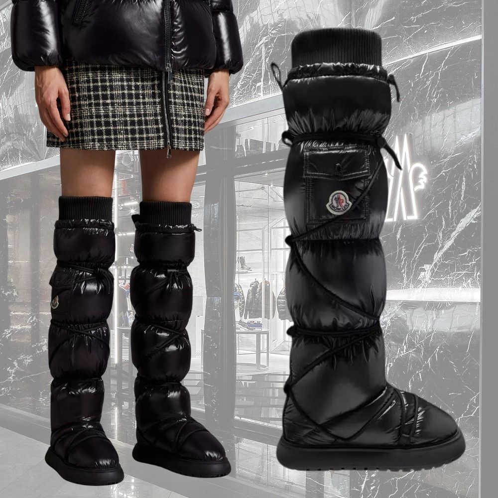 MONCLER】ガイアポケットハイブーツ (MONCLER/ロングブーツ