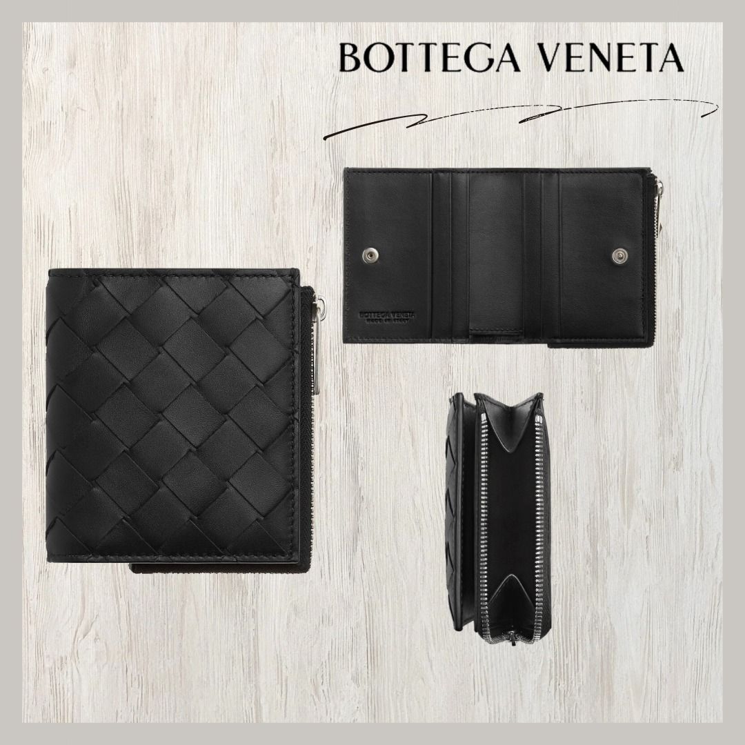 BOTTEGA VENETA】イントレチャート 二つ折りウォレット (BOTTEGA